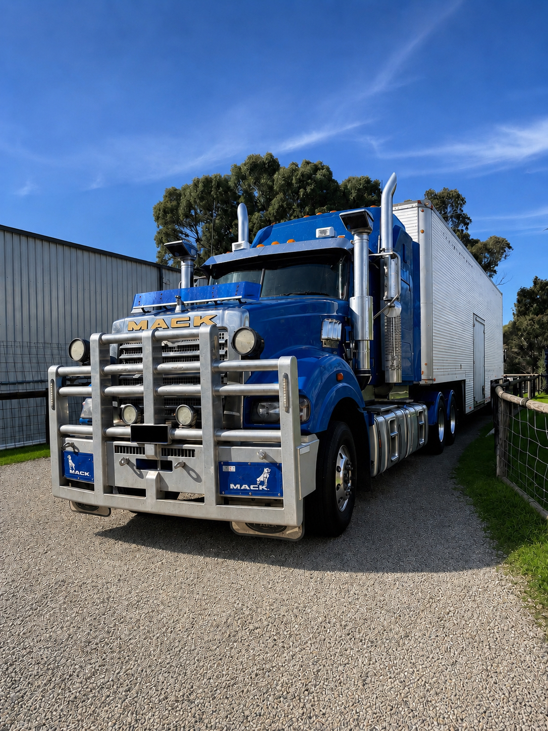 TJ Removals Mack Truck